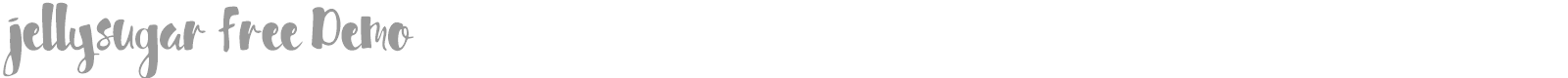 Jellysugar font preview